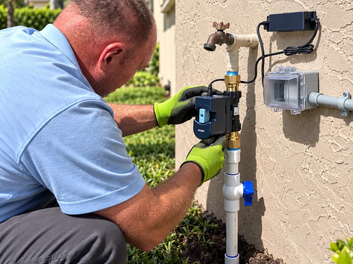 Smart Water Shutoff Installation in Stuart, FL